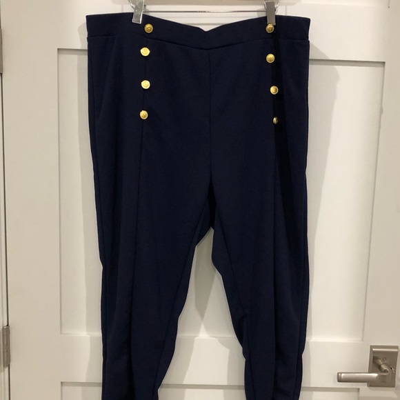 Shein Curve Nautical Pants - Picture 2 of 4